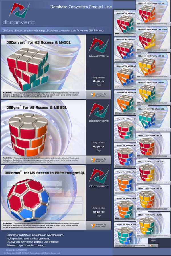 DBConvert splash screens by graformix on DeviantArt