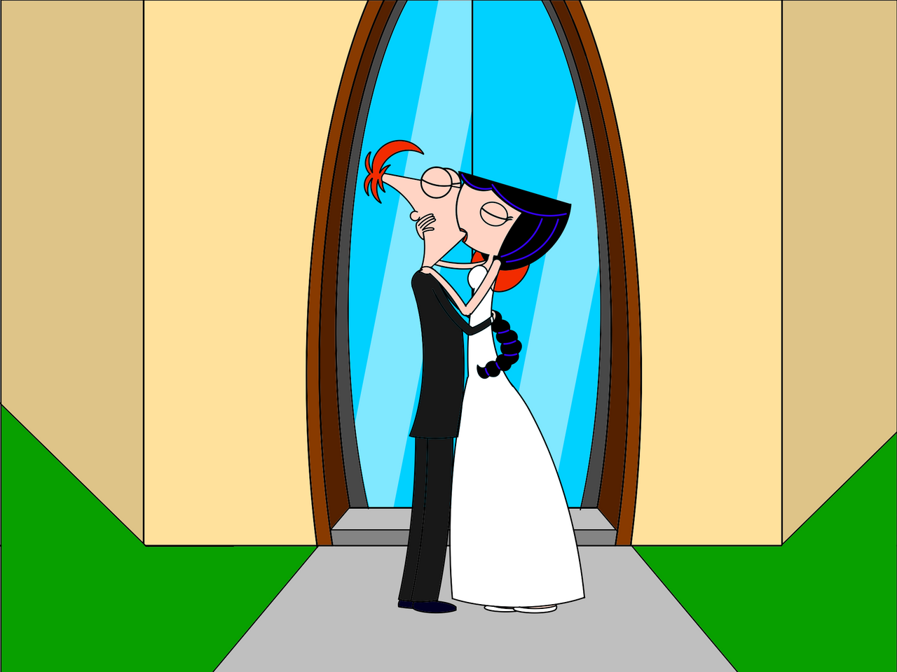 Phinabella wedding request by makstutom on DeviantArt