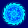 Blue Spiral