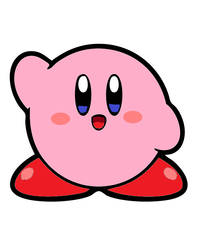 Kirby in my art
