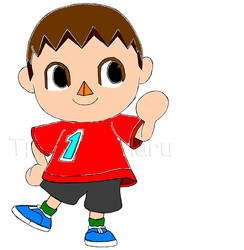 Villager in my art