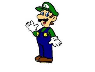 Luigi in my art