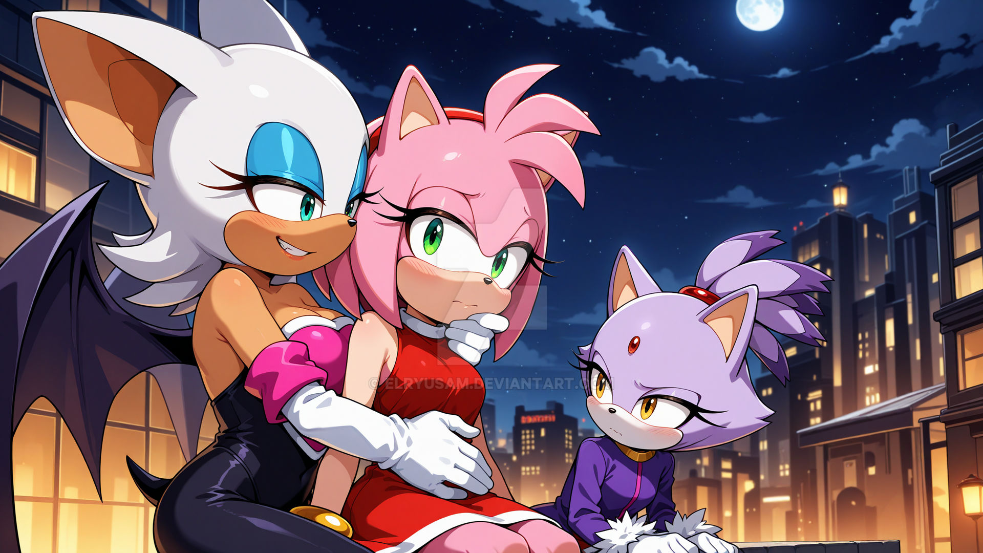 Amy Rouge Sus Rouge Charming Amy by Elryusam on DeviantArt