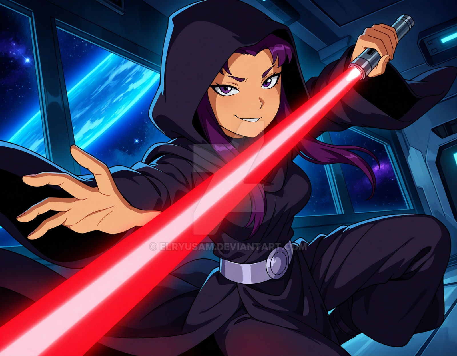 Fire Sith Sith Blackfire ready to strike by Elryusam on DeviantArt