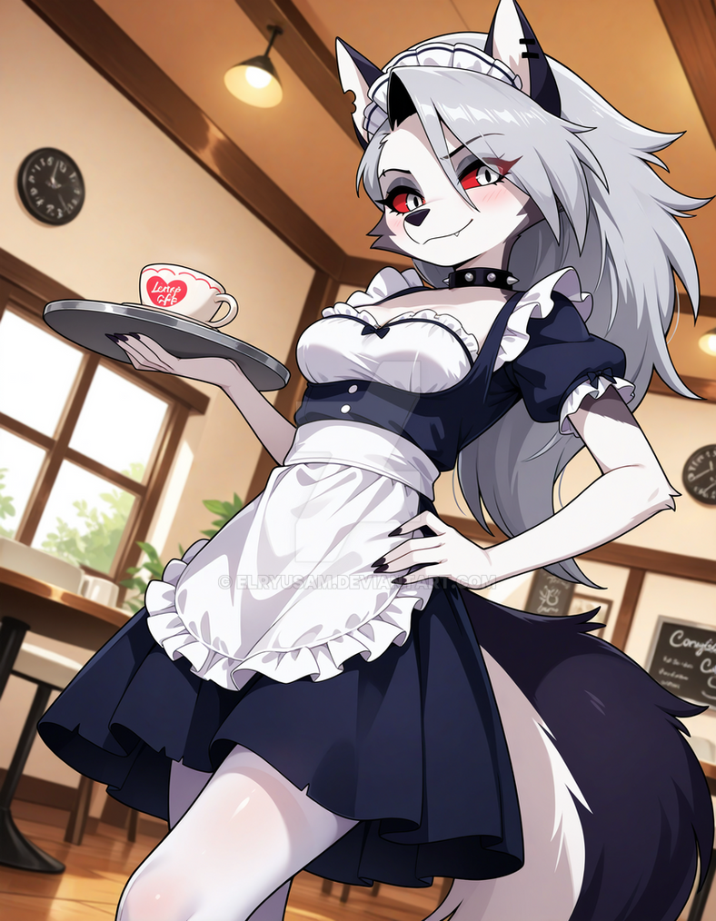 Loona Destiny Rice Loona Ready to Take Your Order by Elryusam on DeviantArt