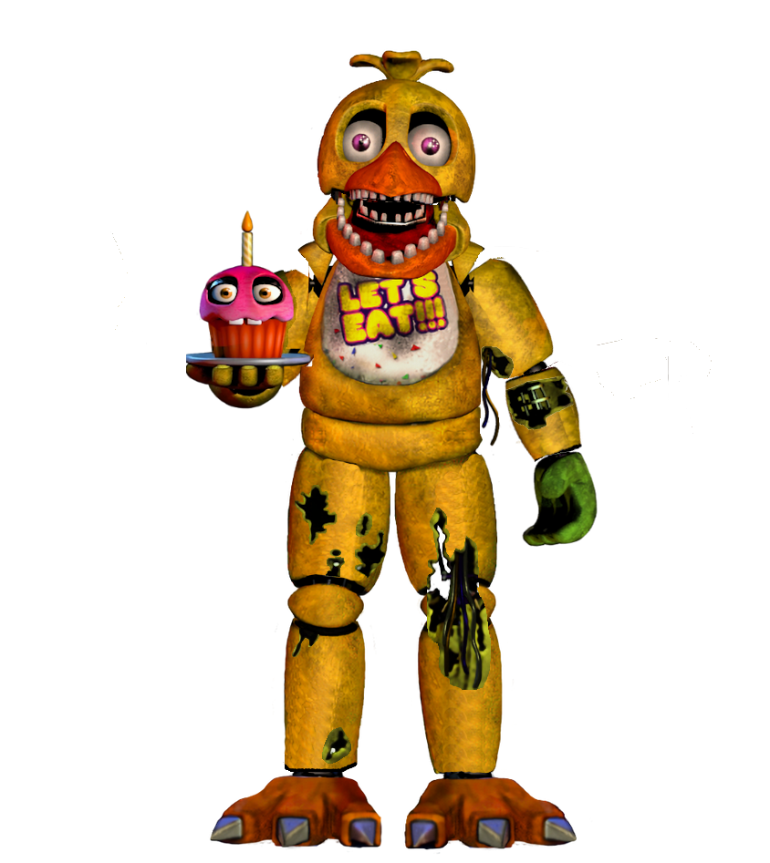 Swapped Old Chica/Freddy Swap by Luismana on DeviantArt