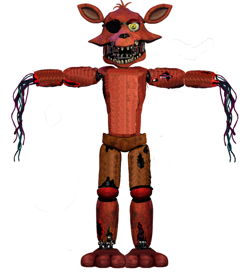 Swapped Old Foxy/Chica Swap by Luismana on DeviantArt