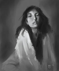 Quick study in Mypaint from photo reference.