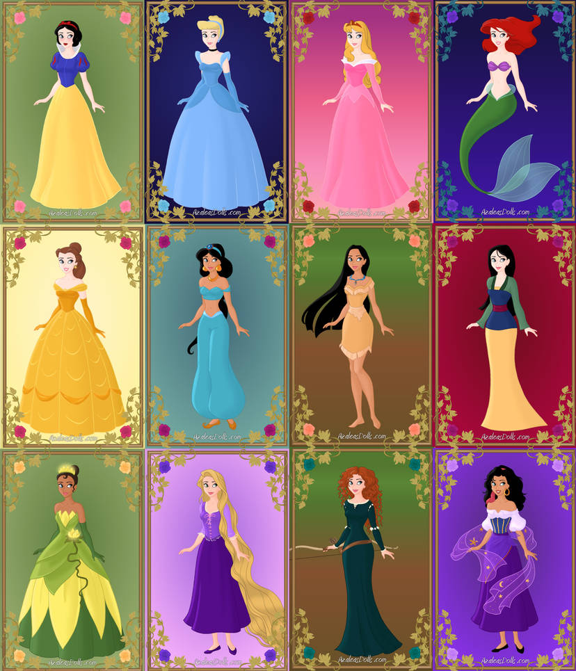 Disney Princess Collection by sun711 on DeviantArt