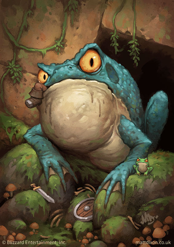 Toad Horror Huge Toad by MattDixon on DeviantArt