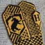 Hufflepuff mittens