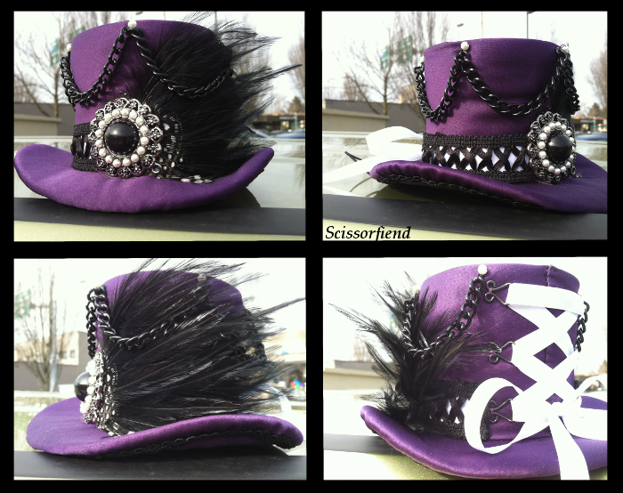 Miniature Top Hat Commission: Bound Elegance