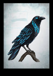 Crow Digital Painting 2020