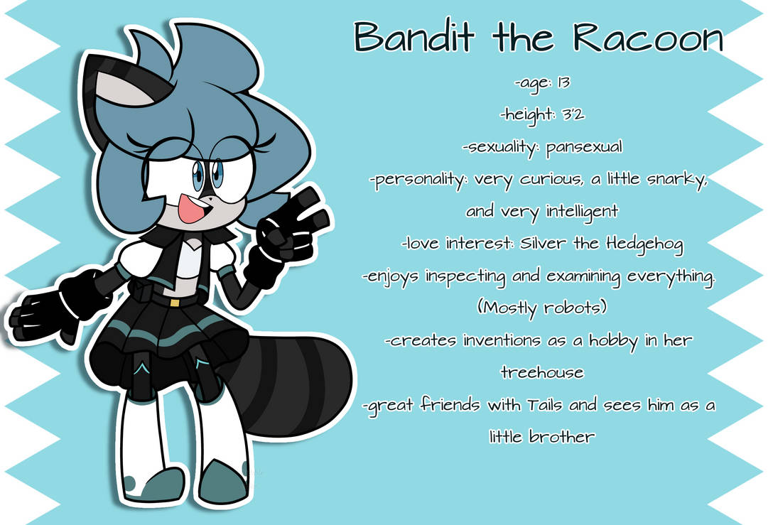 Bandit the Racoon by CakeChan69 on DeviantArt