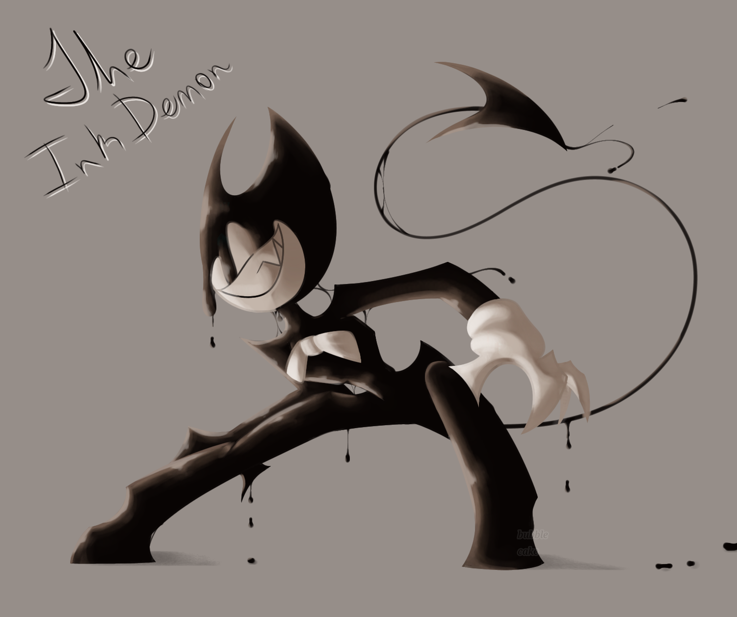 Woman Ink Demon The Ink Demon by CakeChan69 on DeviantArt