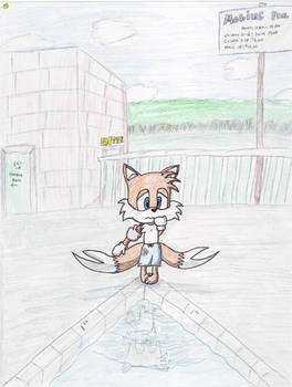 Baby Tails At the Pool