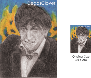 Second Doctor - Pencil Mini portrait