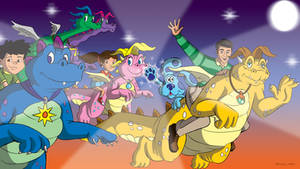 What if Dragon Tales meets Blue's Clues?