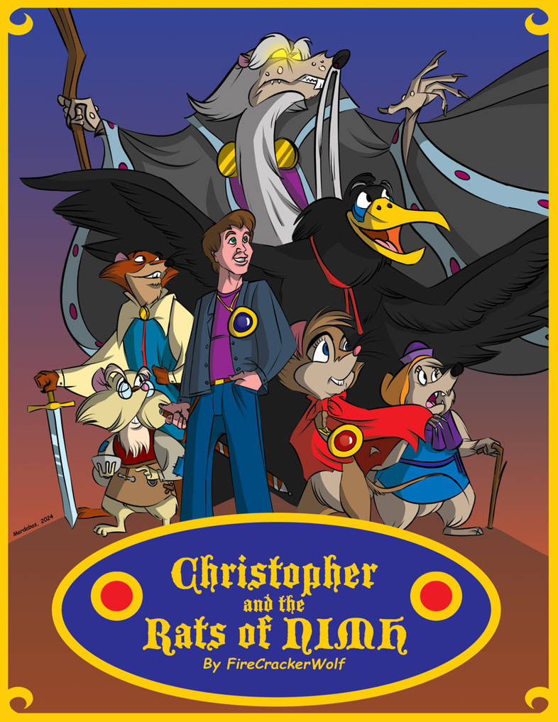 Christopher And The Rats Of NIMH - Book Cover by mardabas on DeviantArt