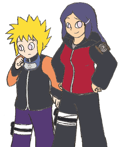 Sketches for naruhina family Released!! In Boruto : Naruto the