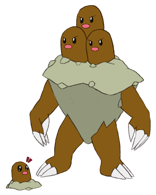 Mega Dugtrio