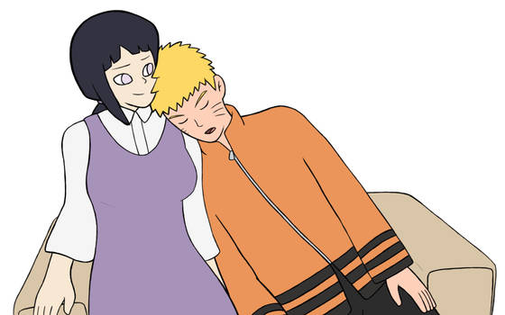 NaruHina - After a Long Day at Work