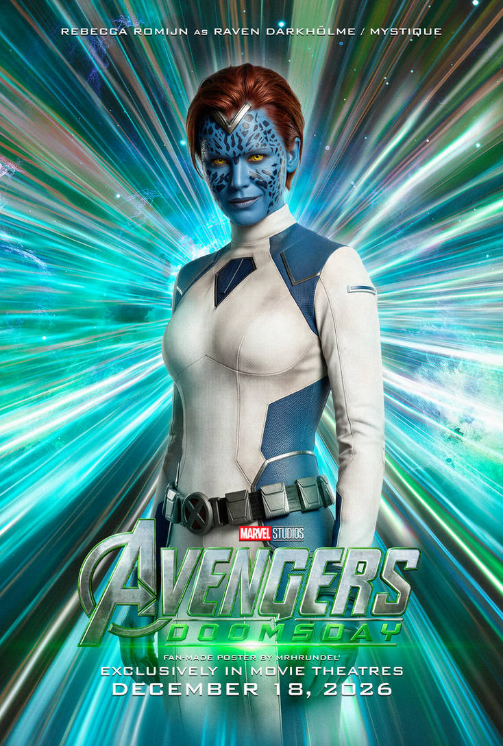 Avengers Doomsday Mystique Fan Poster By Mrhrundel On DeviantArt avengers-doomsday-mystique-fan-poster-by-mrhrundel-on-deviantart