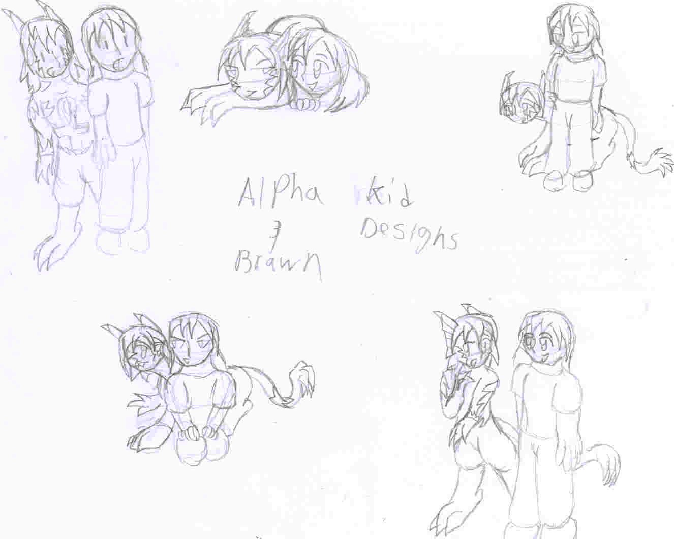 Brawn and Alpha Designs pt1