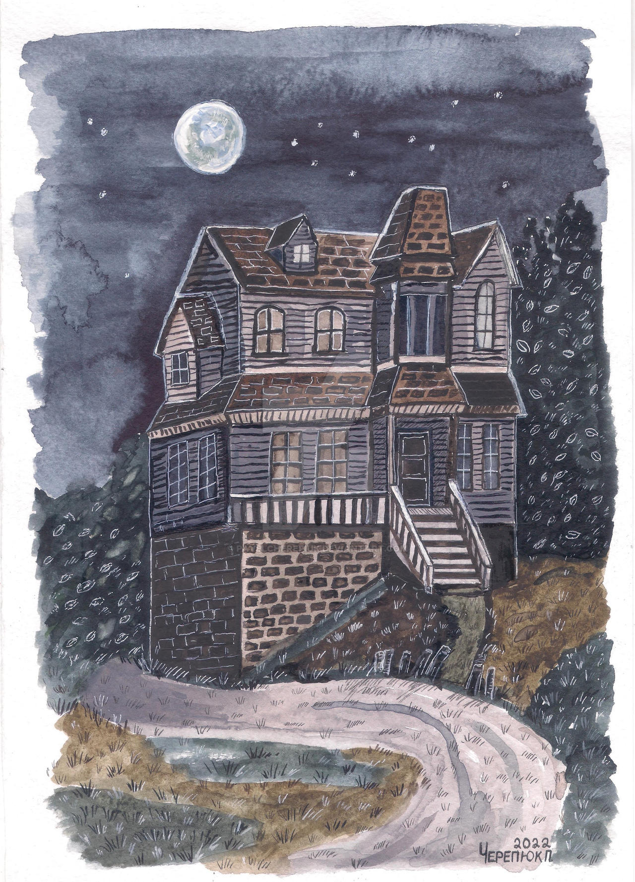 Marsten House By PavelCherepiuk On DeviantArt marsten-house-by-pavelcherepiuk-on-deviantart