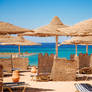 the beach of Hurghada, Egypt