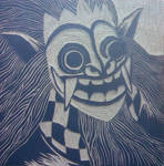 Woodcut Number 1: Barong by thejacobskid