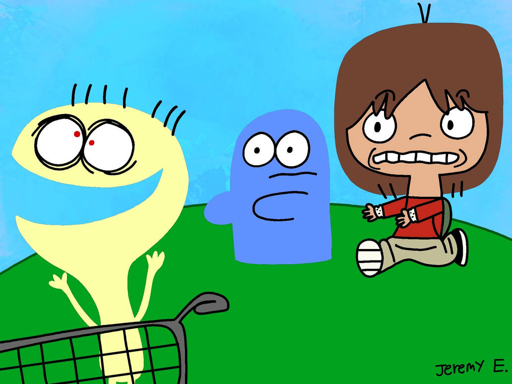 Mac Bloo Chase After Cheese In a Shopping Cart by SuperMarioJeremy on ...