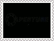 Aperture Science Logo Stamp