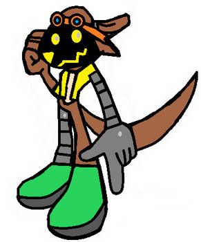 Virtusen The Protogen Weasel (sonic Oc)