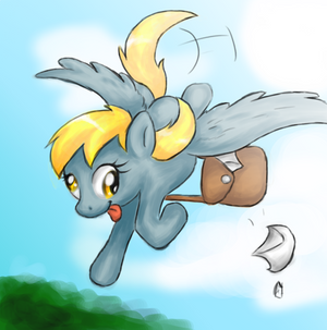 ::Drawing tablet practice:: Derpy 8D