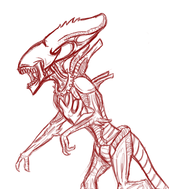 Spitter Alien W.I.P.