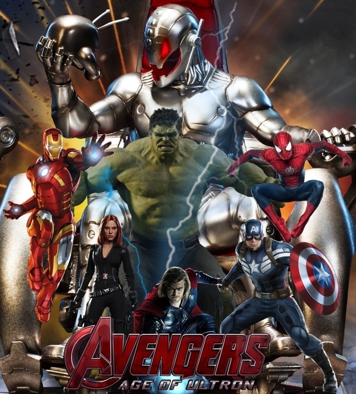 Avengers Age of Ultron with Spiderman by Learsi13 on DeviantArt
