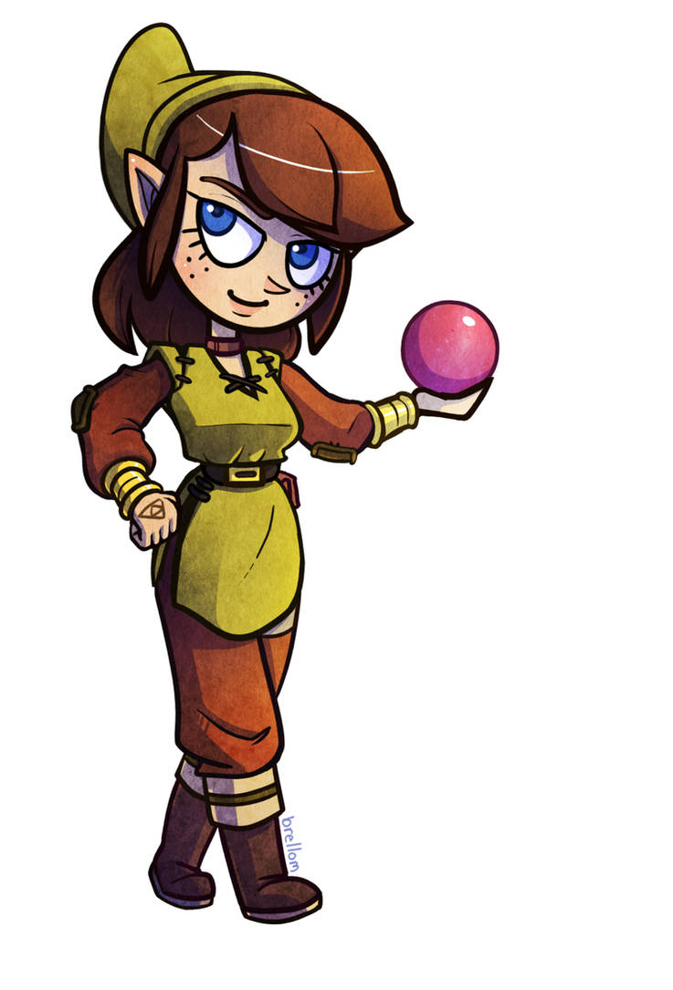 Fem!Link AOL Render by brellom on DeviantArt
