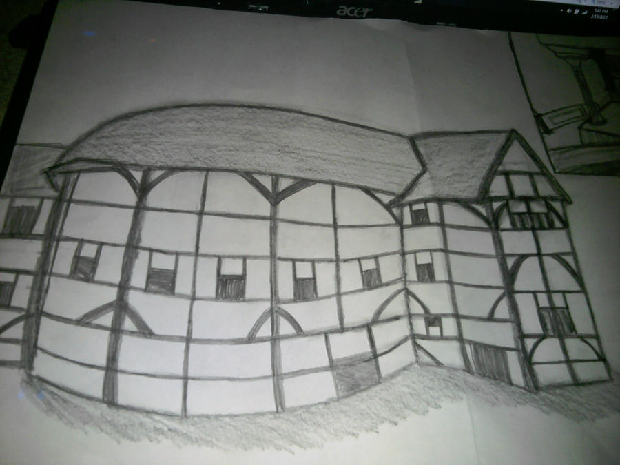 Globe Theatre Sketch