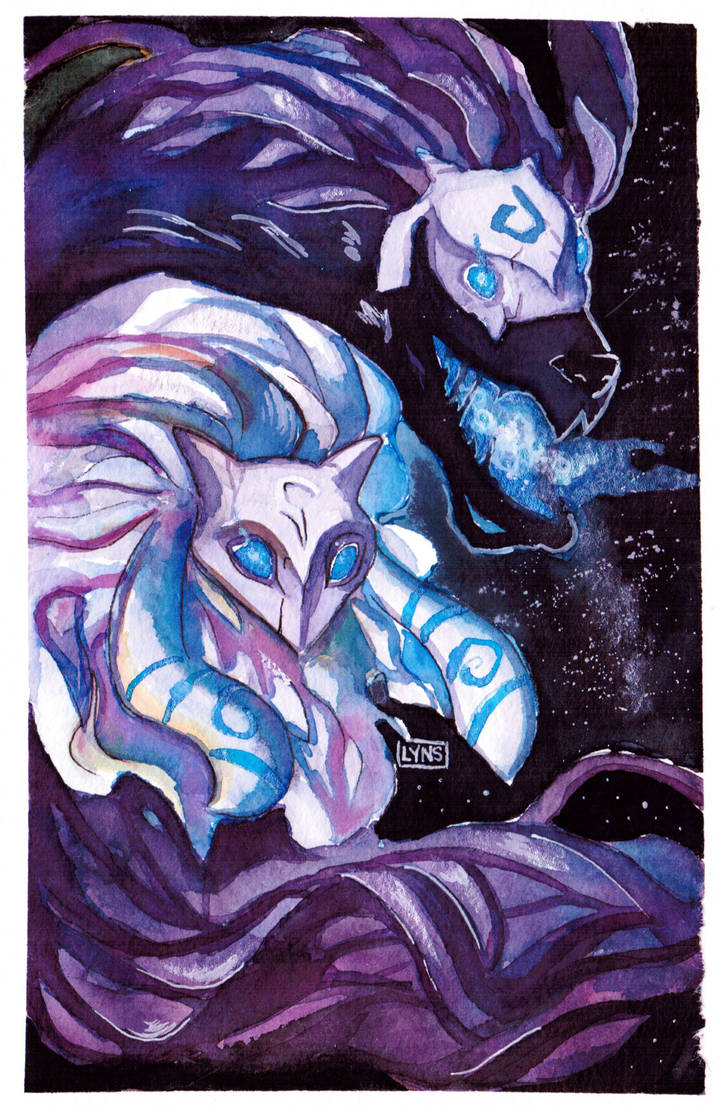 Kindred Rabbit +Kindred+ by L-Y-N-S on DeviantArt