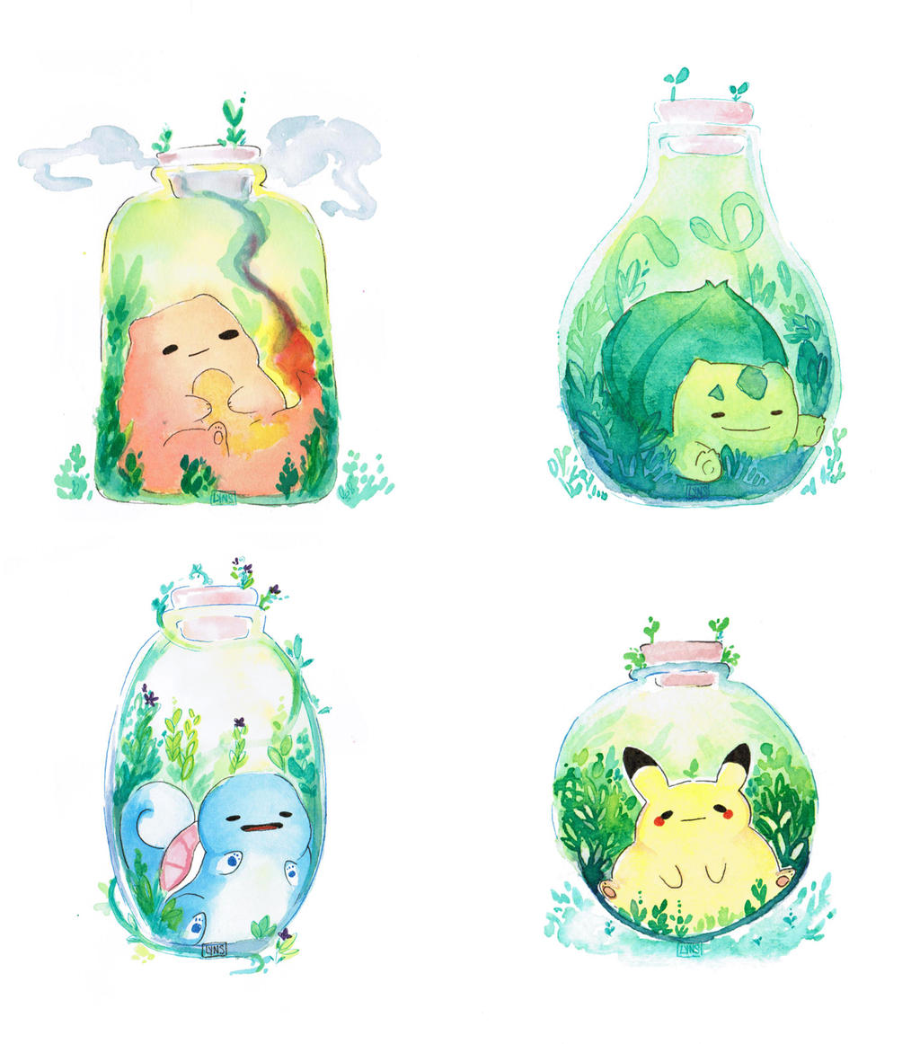 Gen 1 Pokemon Bottles