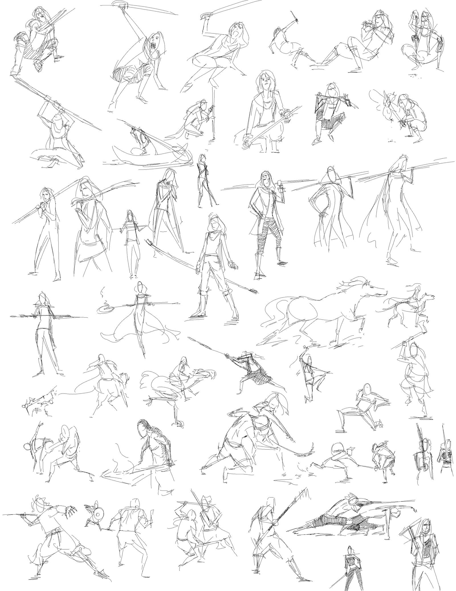 syccas-stock: Gesture Drawing