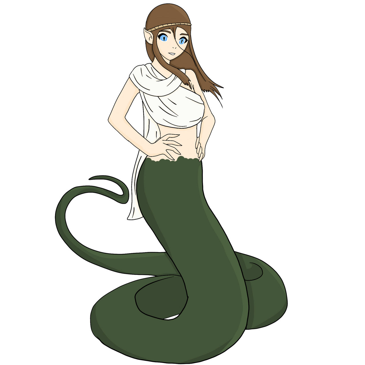 Deesse mi serpent mi humaine by Drakocrafte on DeviantArt Deesse mi serpent mi humaine by Drakocrafte on DeviantArt