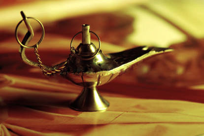 the magic lamp