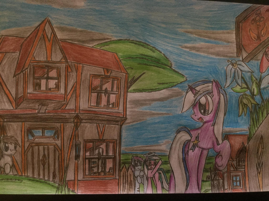 MLP: Walking home by Paladin360 on DeviantArt