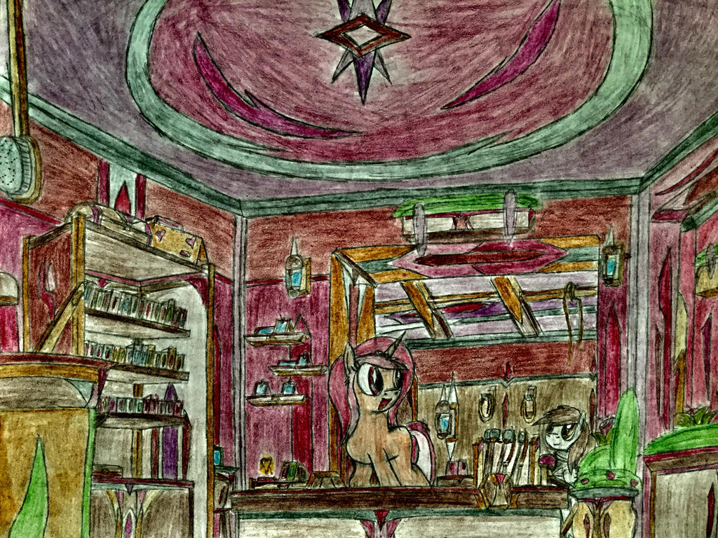 MLP: In Library room by Paladin360 on DeviantArt