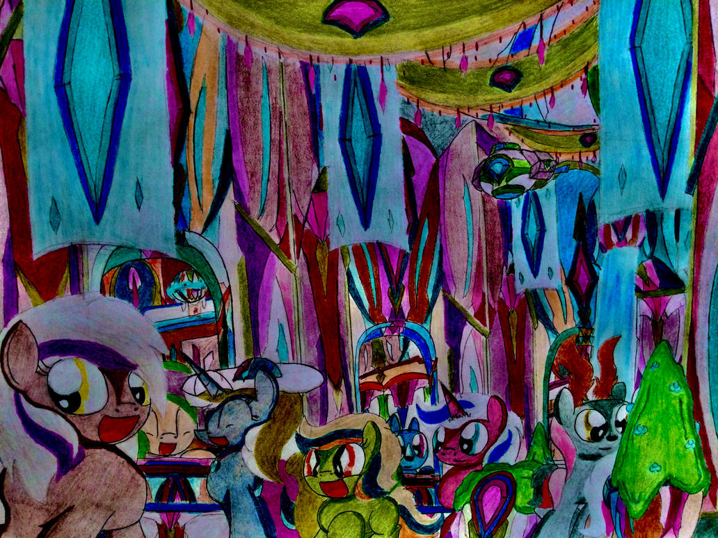 MLP: Market of walking hall by Paladin360 on DeviantArt