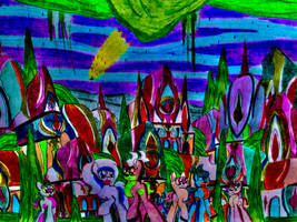 Speaking what she heard