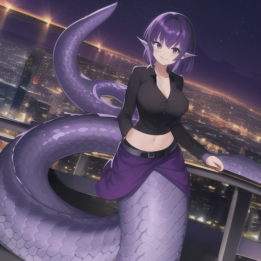 Stable diffusion lamia by TrueMKC on DeviantArt