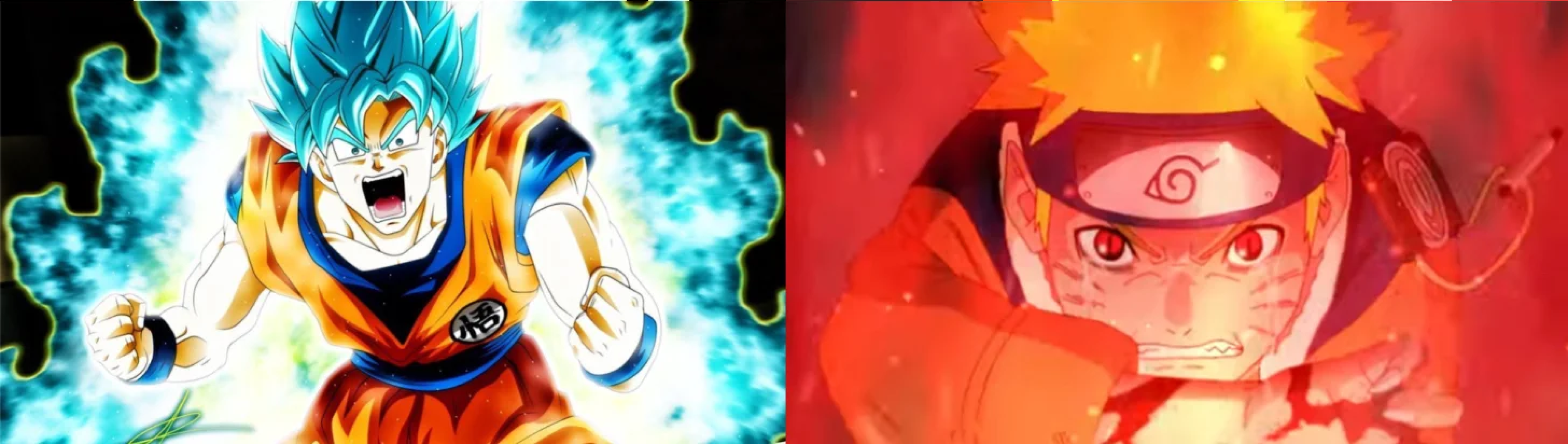 ANIME WALLPAPER 4K - GOKU VS. NARUTO